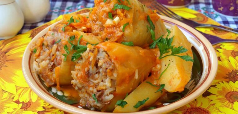 Как приготовить фаршированный перец